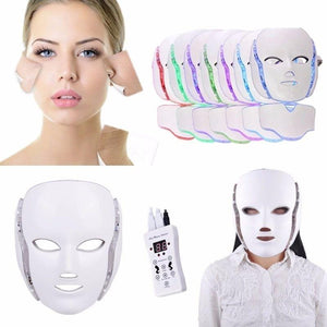 Máscara LED 7 Cores - Tratamento Facial