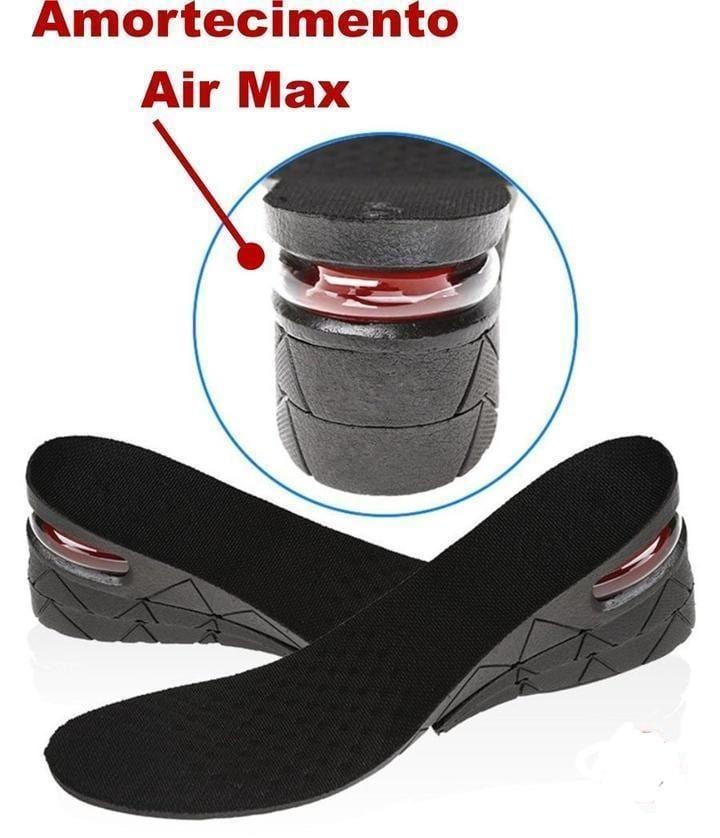 Amortecedor de palmilha para aumentar altura para aumentar altura de homem