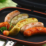 Panela Grill Anti-Aderente Dupla Face